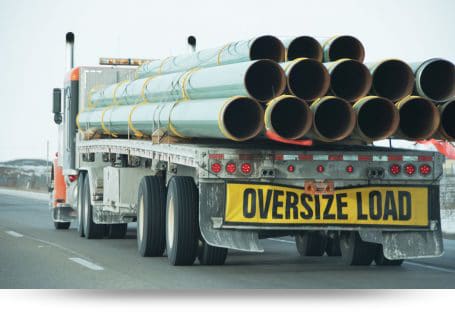 oversize load on trucking